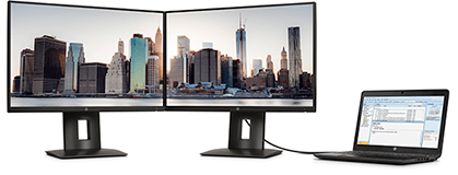 HP Z24i 24-inch
IPS Display (D7P53A4) - Work smarter