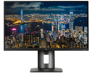 HP Z24n 24-inch
Narrow Bezel IPS Display - Out-of-the-box color