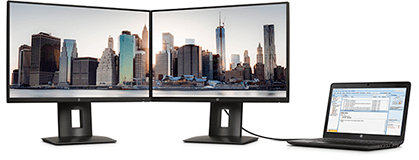 HP Z25n 25-inch
Narrow Bezel IPS Display - Work smarter 